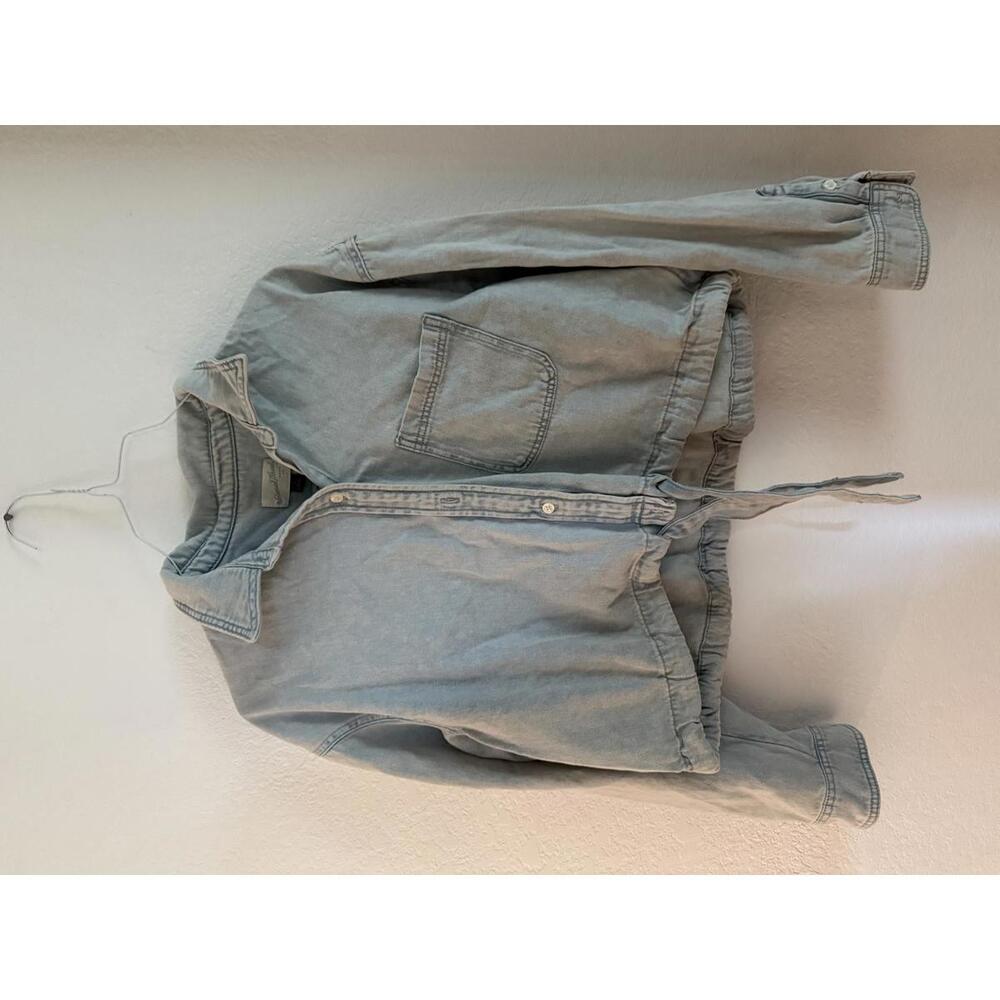 Universal Thread Cropped Denim Jacket - image 1